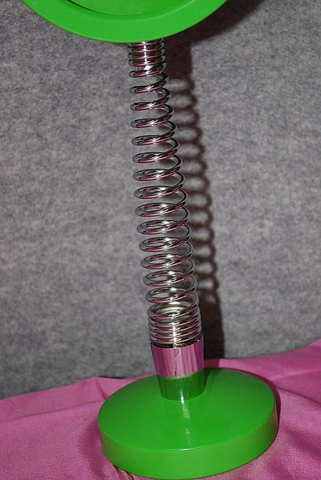 Frog Desk Alarm Clock Quartz with Spring Body 17" Tall S4520 - Image 3 of 4