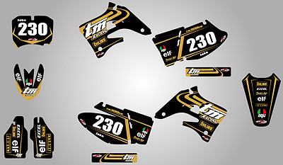 TM MX 125-250-300-400 TORNADO STYLE graphics kit 2004 / 2007 - stickers decals