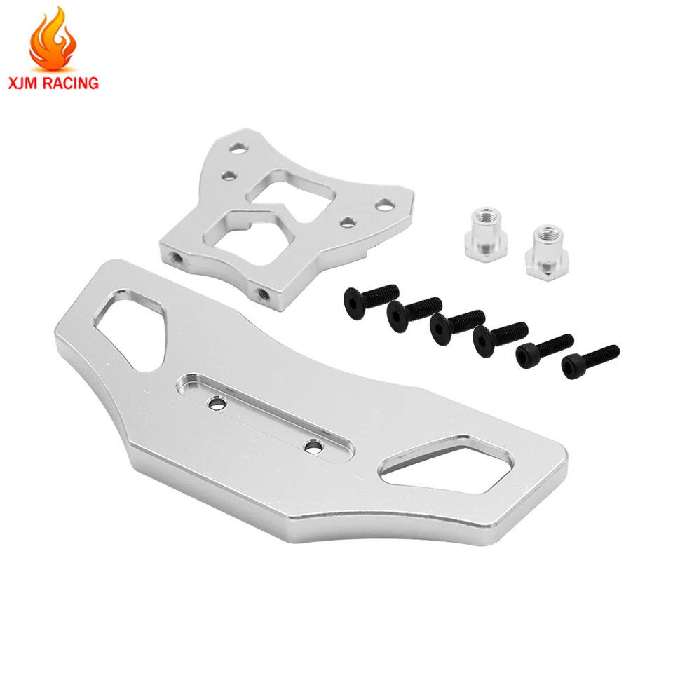 CNC Metal Front Bumper One Kit For 1/5 BAJA HPI 5b ROVAN RC Racing Car Parts - Image 3 of 4