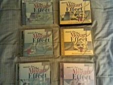The Mozart Effect....Music For...Vols 1- 6 Excellent Cond!  Spring Hill Music