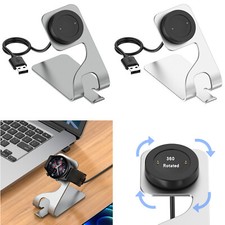 Aluminum Charging Cradle  Stand Magnetic Charger for Honor Watch GS4 GS3 Watch 4