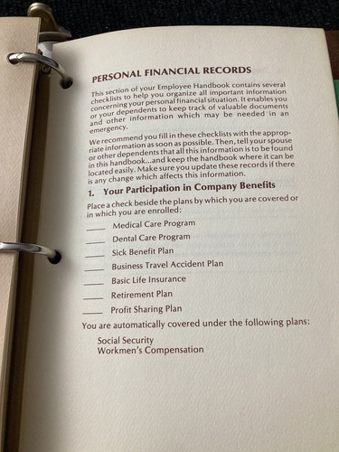 Vintage Pinkerton Tobacco Co. Employee Handbook 1984-1991 History Owensboro, KY - Picture 13 of 22