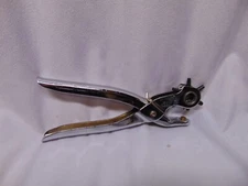 metal Leather hole puncher tool 8" long