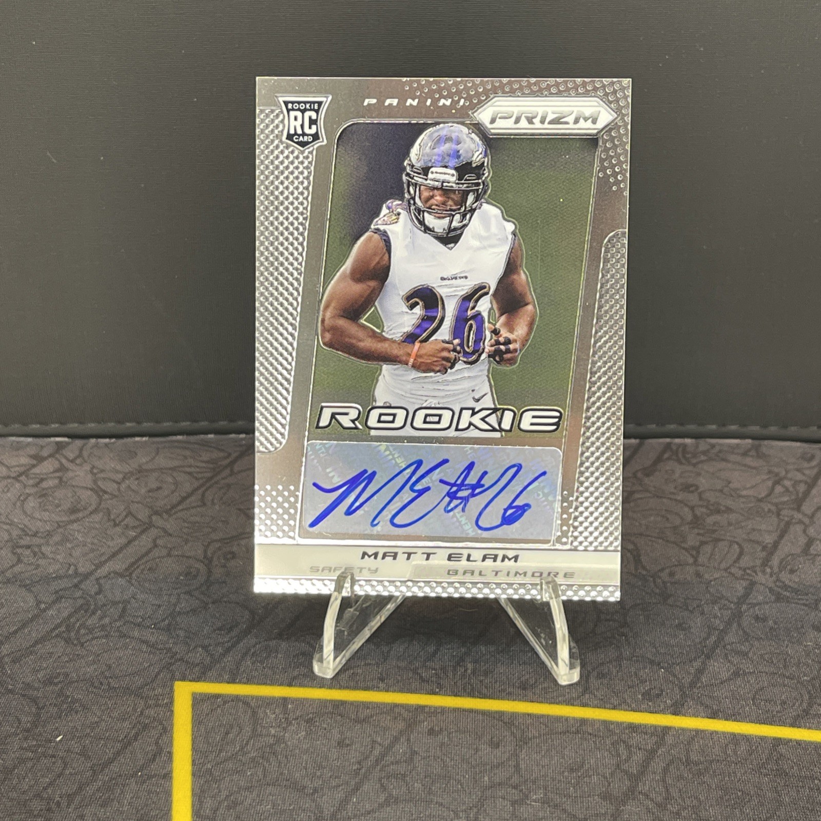 Matt Elam Panini Prizm #269 Autograph