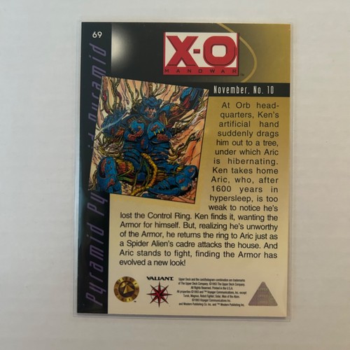 1993 Upper Deck Valiant Comics X-O Man O War Cards *PICK YOUR CARD* - Picture 21 of 29