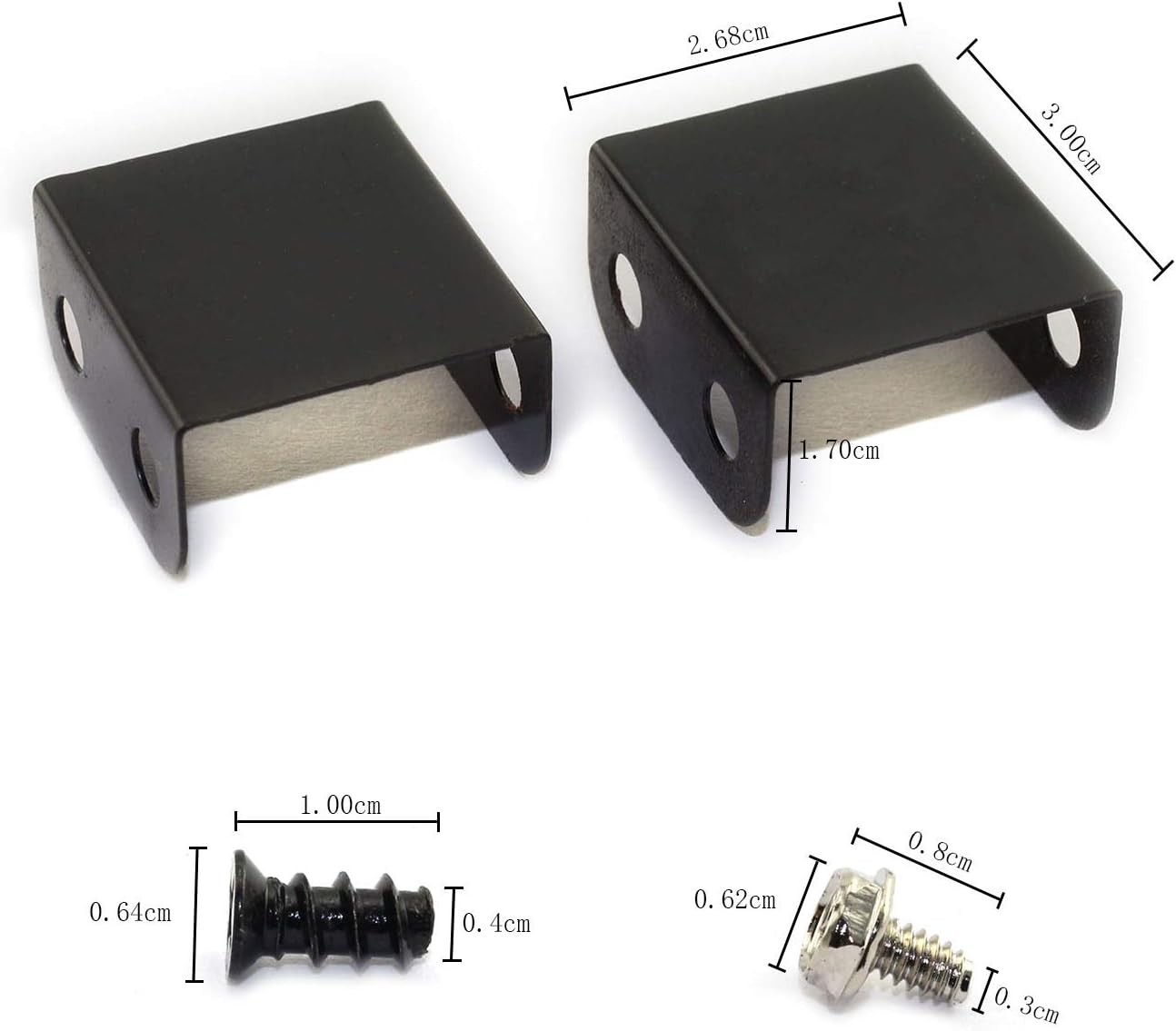 Maxmoral 1-Pack Dual Fan Mount Rack PCI Slot Bracket for Video Card DIY Support