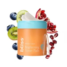 Bright Idea Vitamin C + Peptide Toner Pads | 12% Hydration + Brightening Comp...