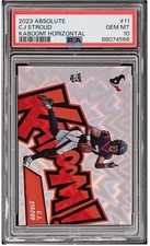 2023 Panini Absolute - Kaboom! Horizontal C.J. Stroud #11 (RC)
