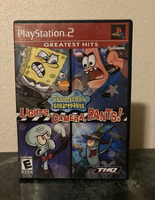 SpongeBob SquarePants Lights, Camera, Pants! PS2 NTSC-U/C Manual Included TESTED