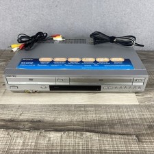 Sony SLV-D370P DVD Player VCR Video Cassette Recorder Combo VHS ONLY READ