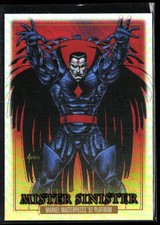 2024 SkyBox Marvel Masterpieces 92 Platinum Rainbow #58 Mister Sinister