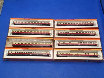 Arnold N Scale DB TEE Trans Europ Express 8Car Set 3810 3820 3830 3840 3850 0381