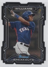 2013 Bowman Draft Scout Breakouts X-Fractor Die-Cut 85/99 Nick Williams 0g4
