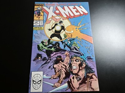 Uncanny X-Men #249 Marvel US Comic 1989 FN- 1st Appearance Of Whiteout