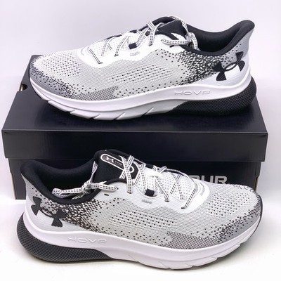 Size 13 - Under Armour HOVR Turbulence 2 White Black for  display picture 1