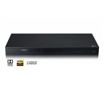 LG 4K Blu-Ray Player HDR Dolby Vision UBKM9 SEALED NEW