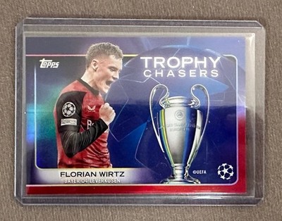 Topps UCC Flagship 24/25 Florian Wirtz Trophy Chasers Red Fractor 1/5 RF-4