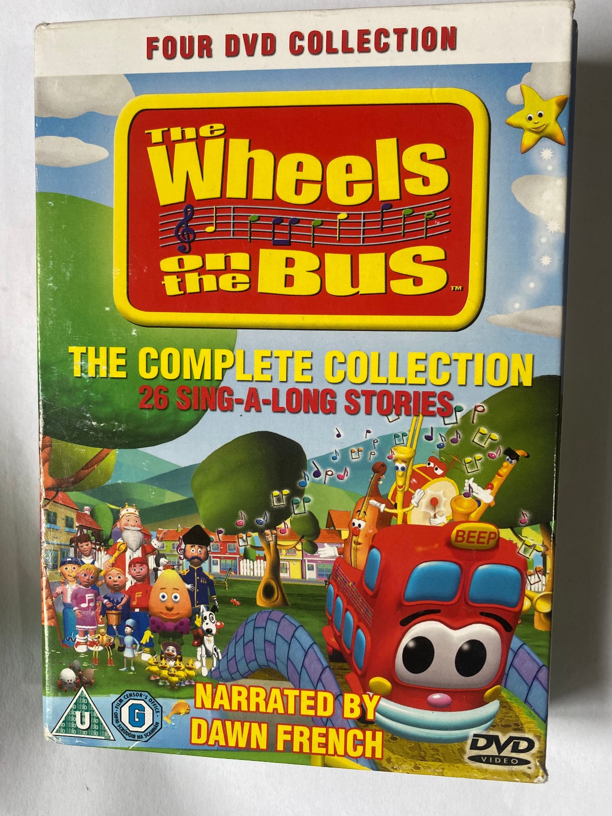 The Wheels On The Bus: The Complete Collection Dvd (4 Discs) Free Postage