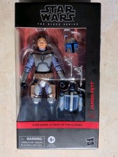 JANGO FETT  10 STAR WARS BLACK SERIES AOTC ATTACK OF THE CLONES 6  action figure