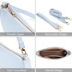 Shoulder Bag for Women Retro Vegan Leather Classic Clutch Tote Handbags Purses w 313049676618