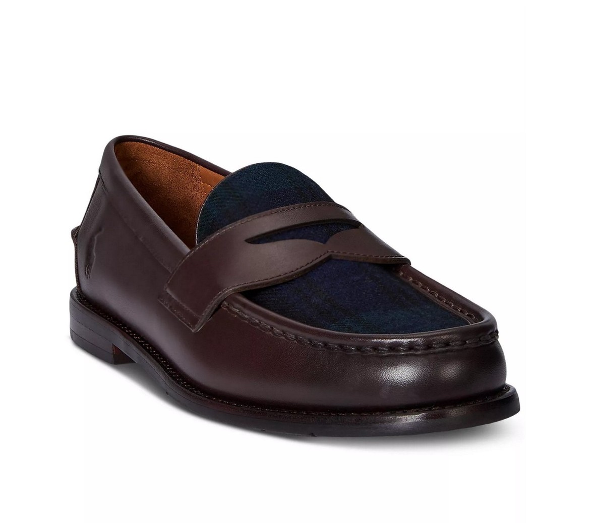 NWT Polo Ralph Lauren Men\'s Alston Leather Penny Loafers Alston Suede Penny Loafer main image 4