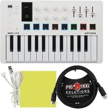 Arturia MiniLab 3 Portable 25-Key MIDI Keyboa...
