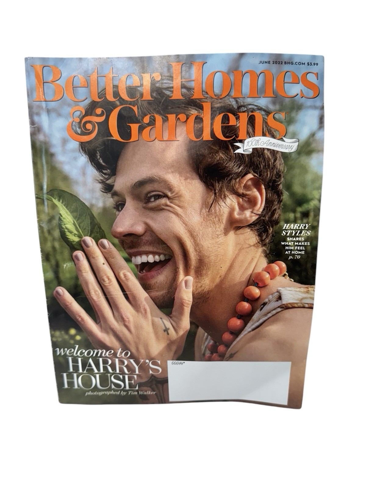 Better Homes And Gardens Magazine Harry Styles Harry’s House June 2022