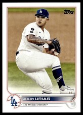 2022 Topps Julio Urias Los Angeles Dodgers #299