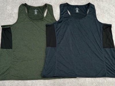 Lot Of 2 Men's Real essentials Dry Fit Tank Tops Size 3XL