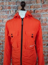 Marshall Artist Lightweight Hooded Jacket - L - Orange - Mod Casuals Terraces