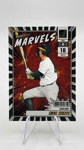 2025 Panini Donruss - Diamond Marvels Nick Kurtz #2 (RC)
