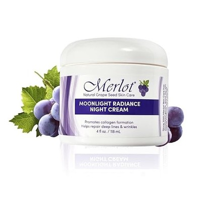 Moonlight Radiance Night Cream - Reduce & Reverse Deep Lines and Wrinkles 4oz