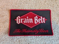 Large Grain Belt  Beer Patch ''The Friendly Beer'' Patch - Free Shipping