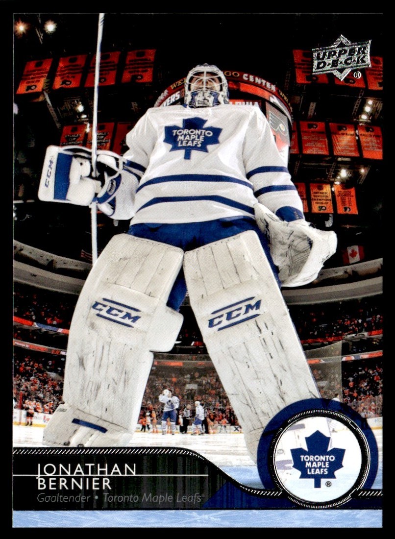 2014-15 Upper Deck Jonathan Bernier Toronto Maple Leafs #181