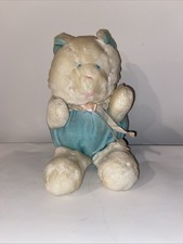 RARE Eden Stuffed Bear Plush Toy Vintage