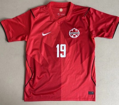 Canada Kanada Alphonso Davies Trikot Jersey WM 26 Size Large Bayern Munich