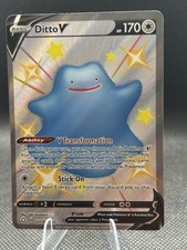 Pokémon Ditto V SV118/122 Shiny Vault Shiny Holo Rare Full Art 170HP