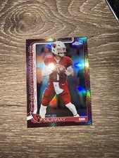 2025 Topps Chrome Football Kyler Murray Football Leather Refractor Cardinals