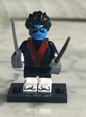 Lego Nightcrawler Custom Printed Minifigure X-Men  97 Marvel Wagner