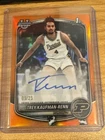 2025-26 Bowman Chrome Trey Kaufman-Renn 1st Bowman True Orange Autograph /25