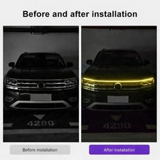 1,5M Bande Lumineuse LED Jaune Pour Capot | DRL Flexible Étanche 12V