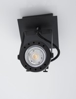 Nova Luce Salva Deckenleuchte GU10 Schwarz 16X10Cm Dimmbar 9155101