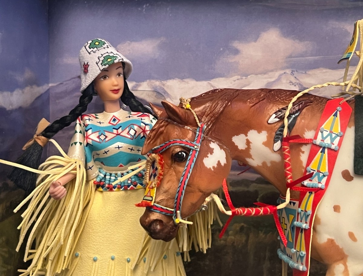 Breyer Horse Indian Pony and Leotie - 2008 Limited Edition Only