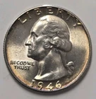 1946 Washington Silver Quarter Choice BU
