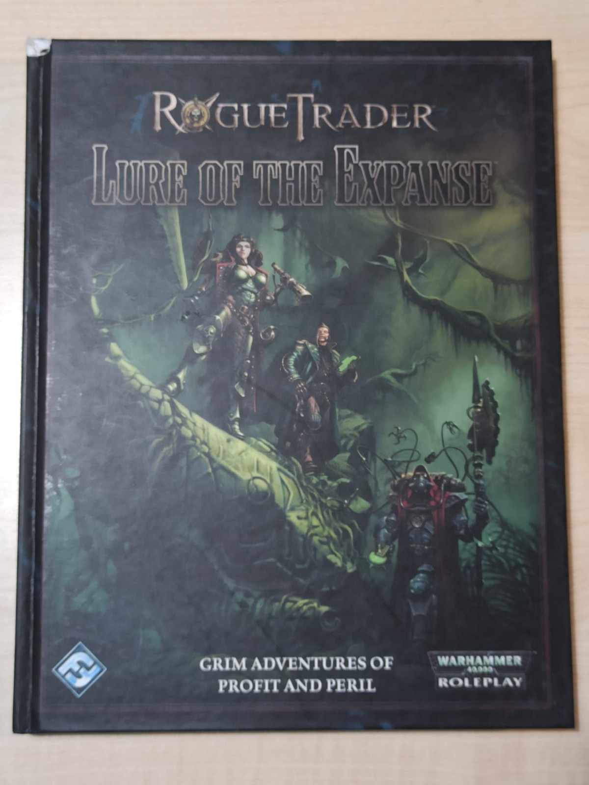 ROGUE TRADER LURE OF THE EXPANSE RPG game book, Anonymous (DAMAGED)