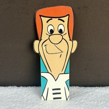 Vtg 1990s The Jetsons George Jetson Hanna-Barbera Orbit City Bookmark 90s!