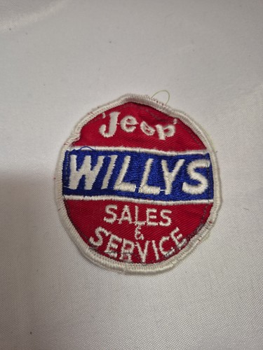 Willys Cars Trucks Jeep Racing Service Parts Dealer Uniform Patch