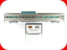 HO Scale ***UNDECORATED*** California Zephyr Dome Car --Broadway 1023, Lighted