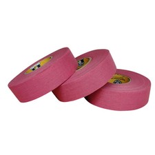 Pink Hockey Stick Cloth Tape 1" x 27 Yards 3 Rolls Howies Hockey Tape Grip Tape