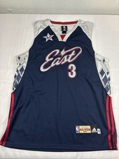 Dwyane Wade Jersey NBA All-Star East #3 Adidas Size 48 Miami Heat Rare 2007